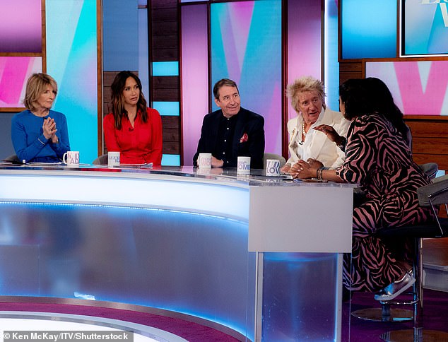 The government announced on Wednesday that parents who have experienced the devastation of losing a baby before the 24th week of pregnancy can apply for a certificate to have their grief recognized (Kaye Adams, Myleene Klass, Jools Holland, Rod Stewart, Judi Love , Sunetra Sarker in the photo)