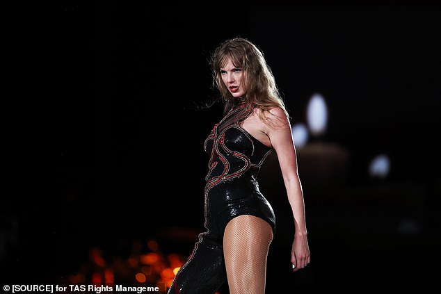 Swift performed her Eras Tour for the first time in Sydney on Friday evening