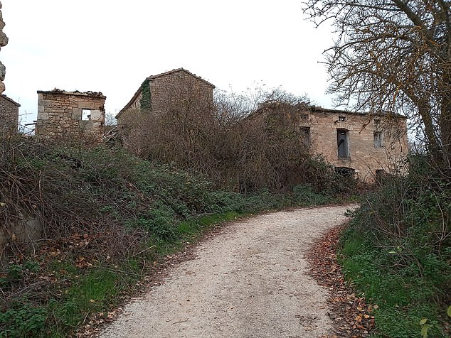 The sale covered the village's 64 abandoned buildings, which have been left alone for the past 50 years