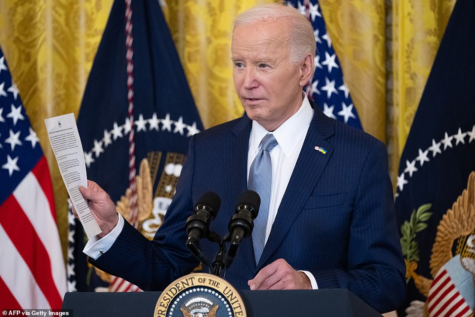 Despite the grumbling, Biden might be laughing all the way to the bank: He ended the month with $130 million cash in campaign accounts, giving him a chance to try to defeat rival Donald Trump on television.