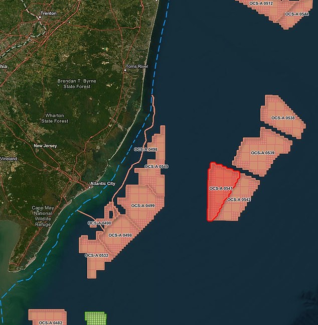 “The operations will take place within the Lease 0541 area and have been ongoing since 2022 and will continue until approximately June 30, 2024,” according to documents on the investigation.  Lease 0541 is located 44 kilometers offshore and covers 79,351 hectares of water.