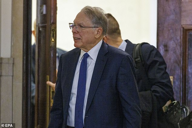 LaPierre was accused of agreeing to a $17 million contract with the NRA if he left the organization.  He spent NRA money on travel consultants, luxury car services and five-star travel