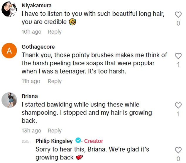 In the comments, many people seemed to appreciate the tip and even shared their own experiences with portable scalp massagers