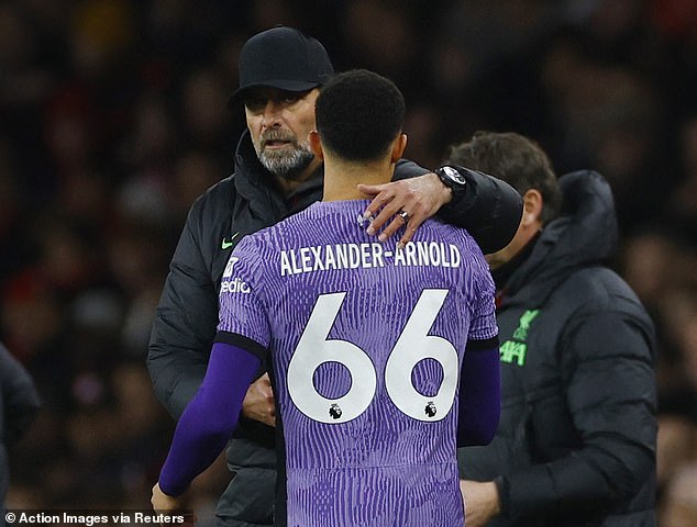 Liverpool are reportedly aware of the circumstances and are believed to be giving their 'full support' to Alexander-Arnold, who has made more than 300 appearances for his boyhood club.