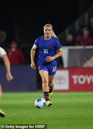 Lindsey Horan #10 of the United States