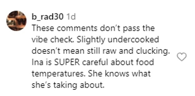 1708764633 156 Ina Gartens advice to undercook your chicken sparks fierce debate