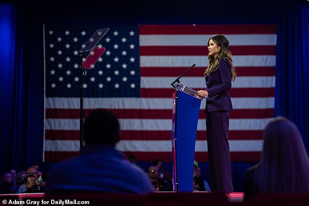 The meeting featured a range of possible contenders to become Trump's vice president, such as South Dakota Governor Kristi Noem