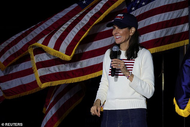 Haley is campaigning in Mount Pleasant, S.C., on Friday.  Her closing argument is that she can win the general election and Trump cannot