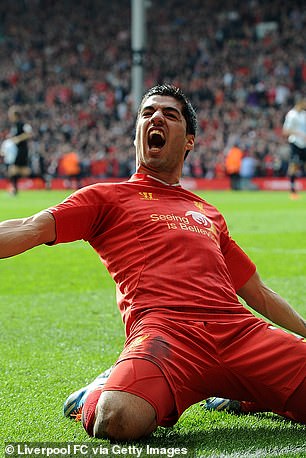 Suarez finished tenth after scoring almost 70 Premier League goals with Liverpool