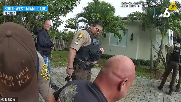 Police bodycam footage captured a second confession minutes later