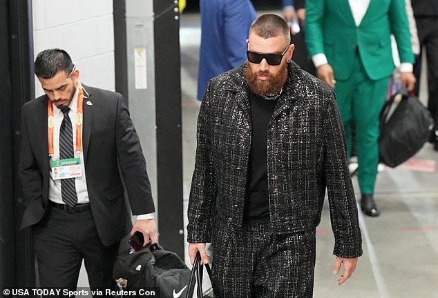 The NFL star even planned his Super Bowl look before the Chiefs booked their ticket