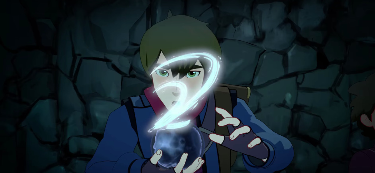 Callum in the trailer for The Dragon Prince