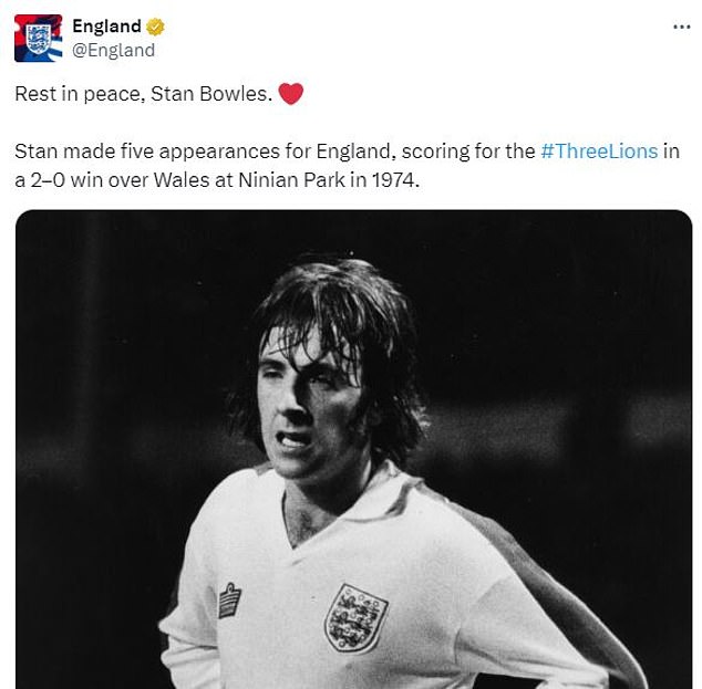 1708811436 816 Stan Bowles dies aged 75 Gary Lineker leads tribute to