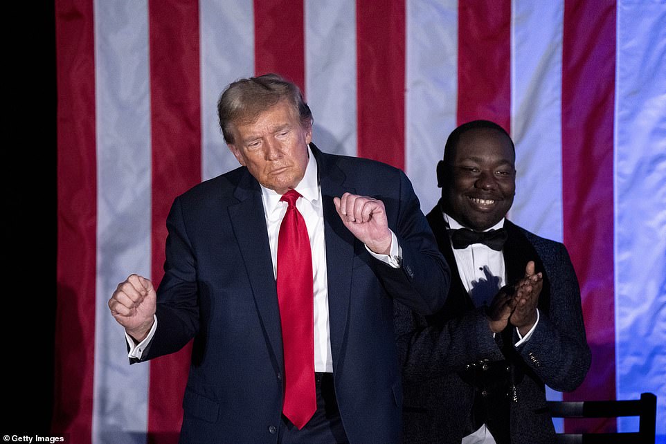 Trump launched his 2024 presidential bid on November 15, 2022. Days later, he sat down for a controversial dinner at Mar-a-Lago with rapper Kanye West, who is black but has come under fire for making anti-Semitic comments, and white nationalist Nick Fuentes.  “Come November, no matter how many insincere voter engagement events he attends, Black Americans will show Donald Trump that we know exactly who he is,” Harris said.