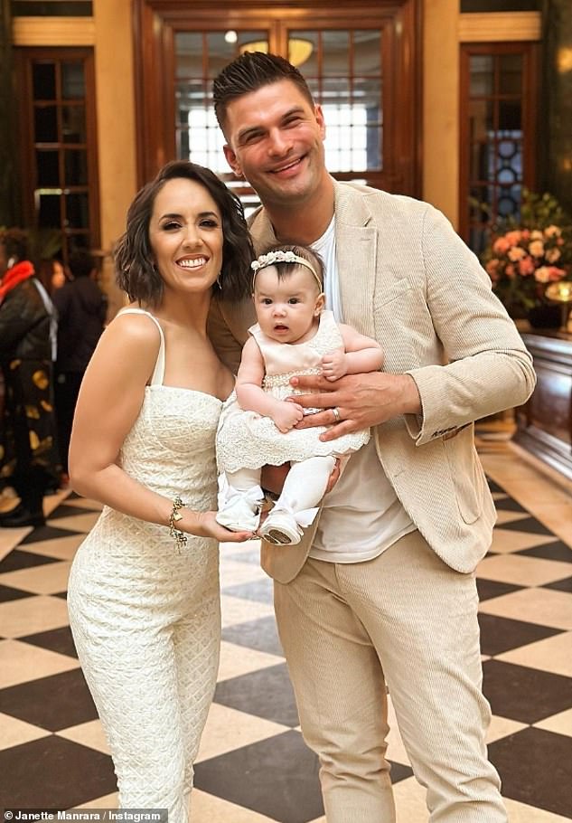 The Strictly Come Dancing star and her partner Alijaz Skorjanec, 33, announced in July that they had welcomed baby Lyra after two years of trying to conceive