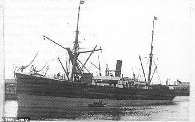 NSW Heritage was able to compare the CSIRO's vision with old photographs and sketches of the SS Nemesis (pictured)