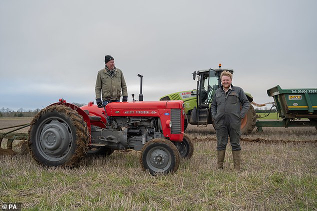 A scene from Clarkson's Farm.  The Badger Trust has criticized the program and accused it of spreading 'anti-badger propaganda'