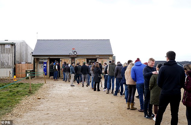 Diddly Squat Farm Shop has become an unlikely tourist destination on the outskirts of Chadlington