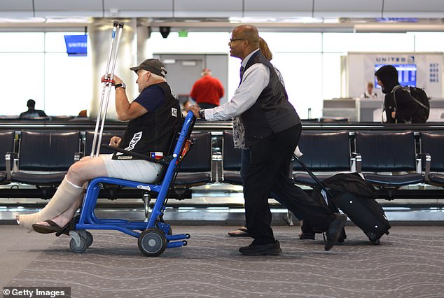 Although the rule was introduced to ensure that people in need of assistance are treated the same as other passengers, many people without disabilities have taken to exploiting the law.