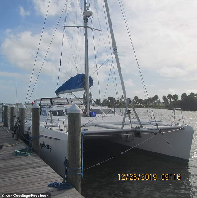 The couple, from Virginia, had been sailing around the Caribbean island and had Simplicity docked at Saint George when it was captured