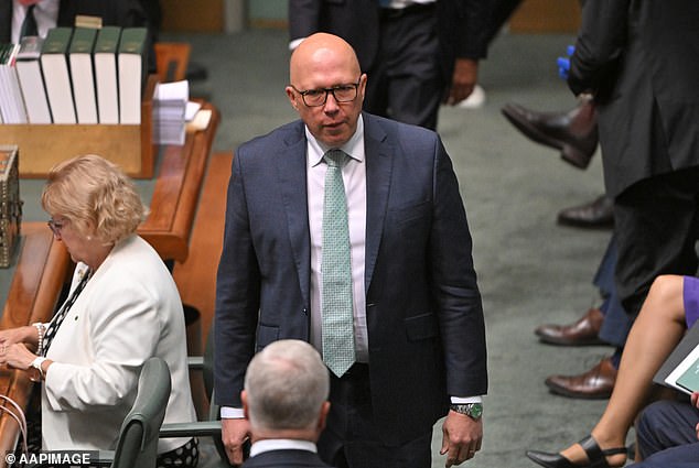 Prime Minister Anthony Albanese still has a seven-point lead over opposition leader Peter Dutton (photo) as preferred prime minister.