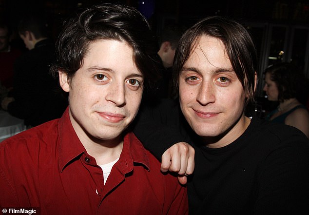 In episode six of The Second Best Hospital in the Galaxy, Kieran's character is joined by his cosmic siblings;  Christian and brother Kieran Culkin attend The Starry Messenger cast party on November 16, 2009