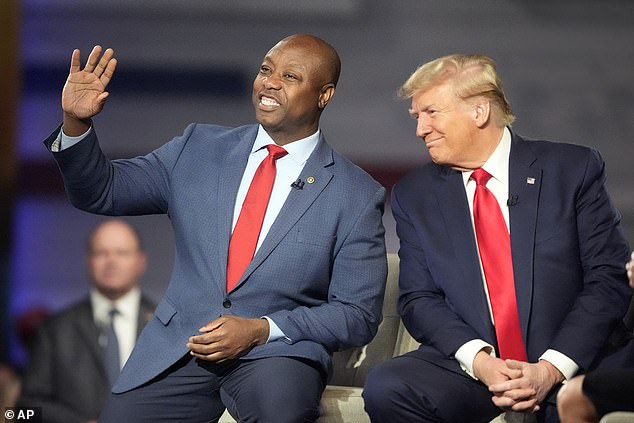 Scott sat next to Trump at a Fox News Channel town hall in Greenville, SC on February 20.  During the town hall, Trump confirmed that Scott was on his VP shortlist along with five others