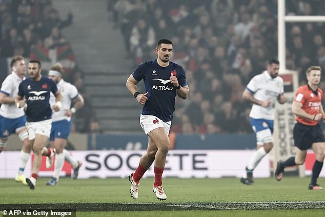 Thomas Ramos moved from full-back to number 10 and scored eight of France's 13 points on the day