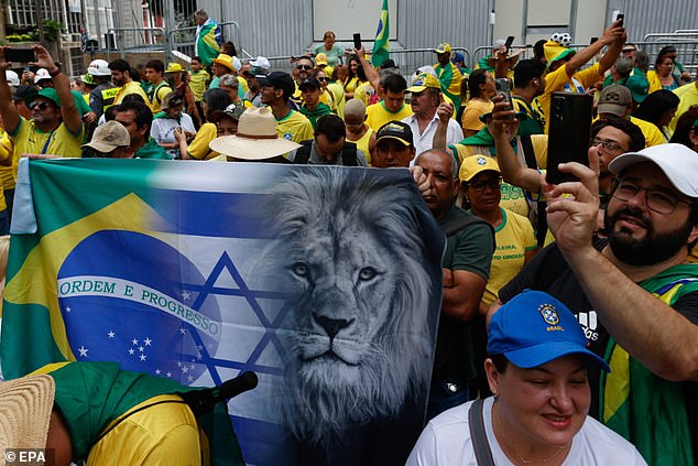 Bolsonaro called on his supporters to take to the streets of Sao Paulo as the former head of state is investigated in connection with the 2023 coup attempt.