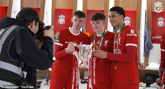 Meanwhile, the club's academy contingent basked in triumph after being called up by Jurgen Klopp during their injury crisis