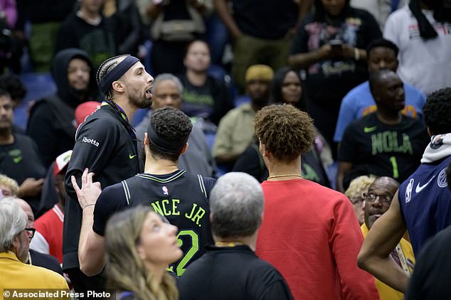 Pelicans guard Jose Alvarado received a three-game suspension for fighting and leaving the bench