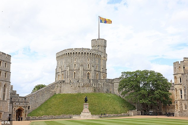 Harry and Meghan got married at nearby Windsor Castle in St George's Chapel