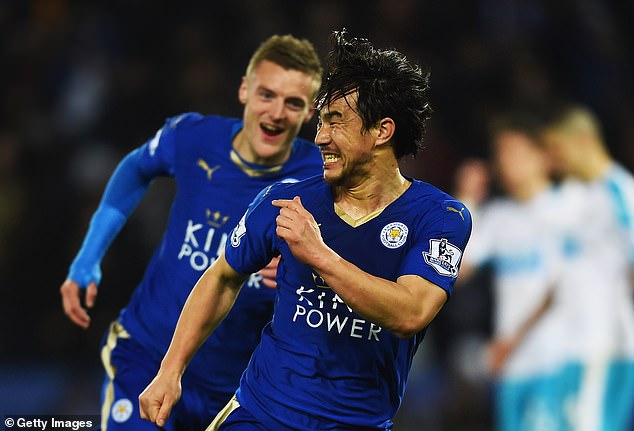 Okazaki made a notable contribution as Leicester defied the odds to win the league in 2015/16