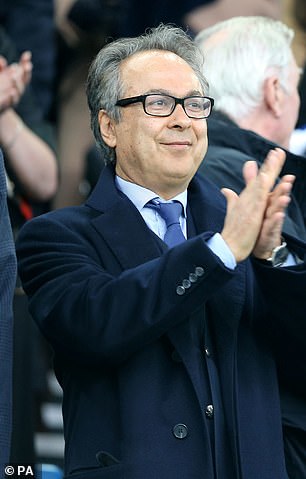 Owner Farhad Moshiri will also be happy after the club appealed