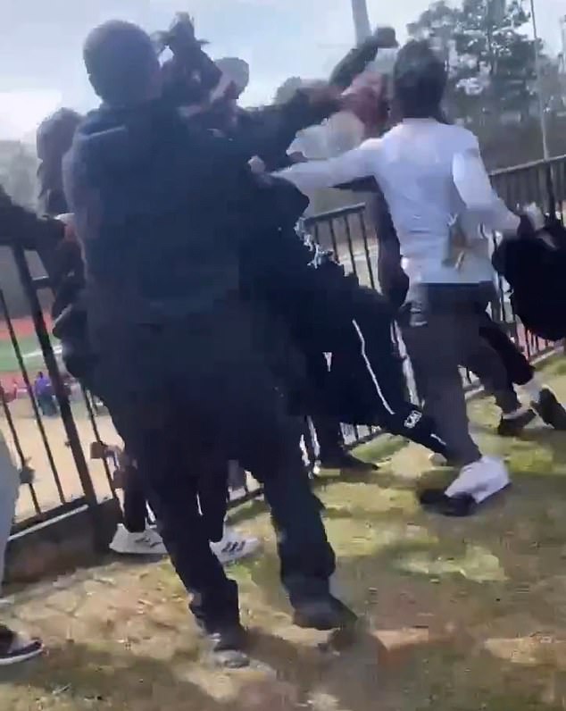 Newton was involved in a brawl at a 7-on-7 football event in Atlanta on Sunday when cameras captured him scrapping with several men