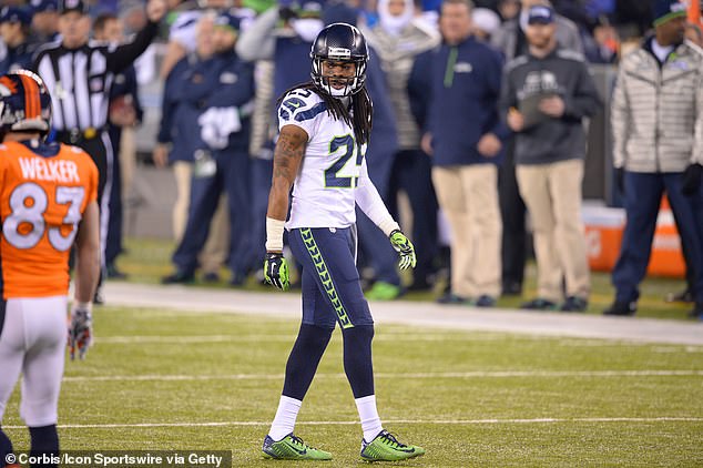 Sherman, who won the 2014 Super Bowl with the Seattle Seahawks, was arrested Saturday morning after he was stopped for driving 75 mph in a 60 mph zone.