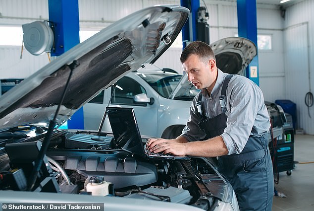 The garage may make a diagnosis and then legally charge you for any additional extra work required if you do not request a quote