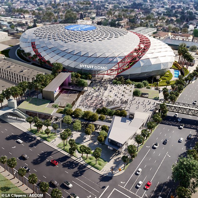 The Clippers will move to their brand new, $2 billion facility in Inglewood, California next season