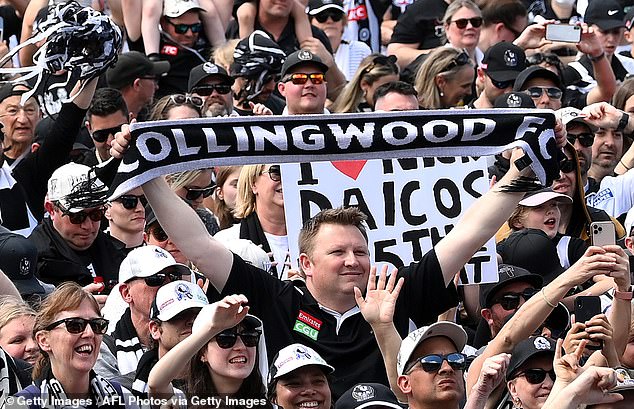 By contrast, Collinwood has more members than any footy club in any code in Australia