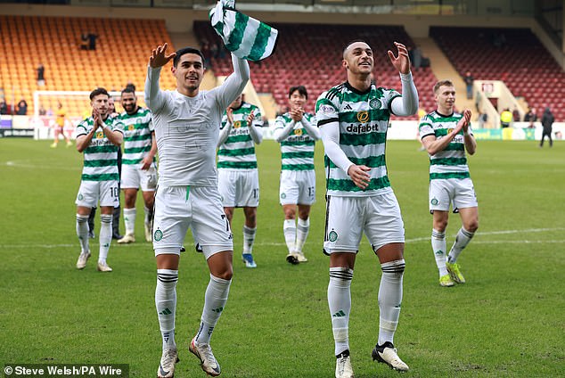 Celtic returned to victory after battling back to beat Motherwell 3-1 in the Premier League