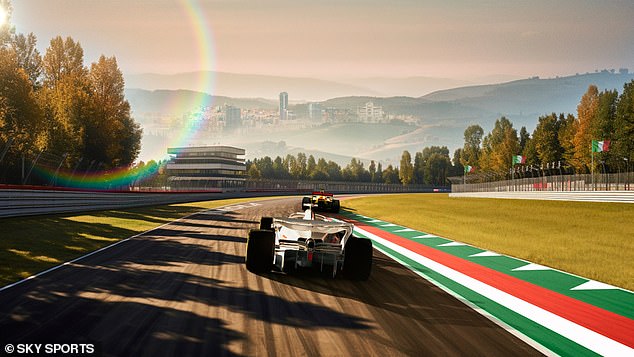 Acque Minerali on the Imola circuit in Italy, aptly named after the nearby mineral springs, is the third part and provides a picturesque backdrop