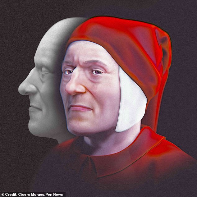 The project found that Dante – often hailed as the father of the Italian language – had a larger-than-average skull.
