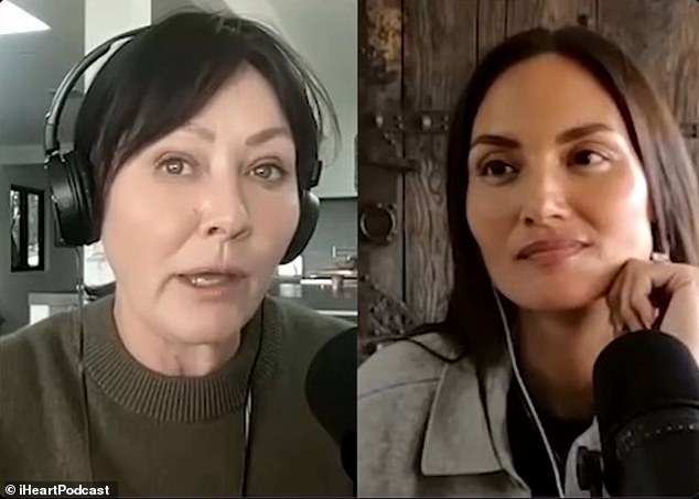 On Sunday, the 52-year-old former child star admitted to her friend Anne Marie Kortright (R) on her iHeartPodcast Let's Be Clear: 'I had Botox.  I've done it a few times.  I think the last time I did it was about six months ago.”