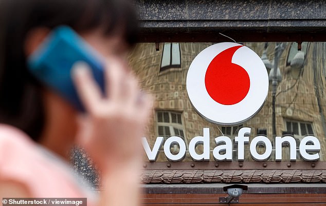 Vodafone has disabled its 3G network, meaning many feature phone users will have to upgrade to modern devices (stock image)