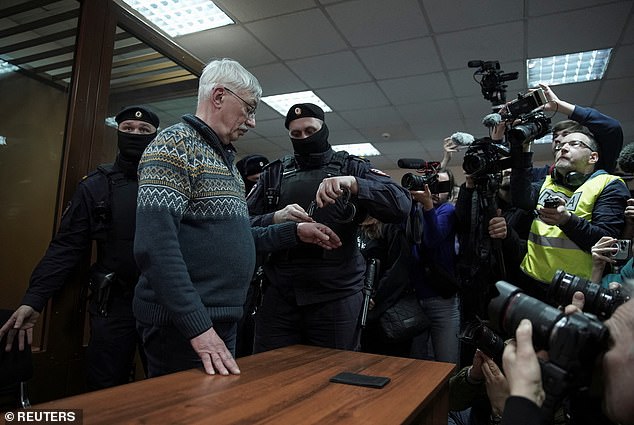 Orlov praised Navalny in his remarkable courtroom speech before he was sentenced