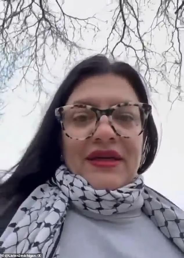 Rep. Rashida Tlaib (D-MI) cast her vote for “uncommitted” rather than for President Joe Biden as she accused the U.S. of aiding “genocide” against the Palestinians.  She posted a video after voting