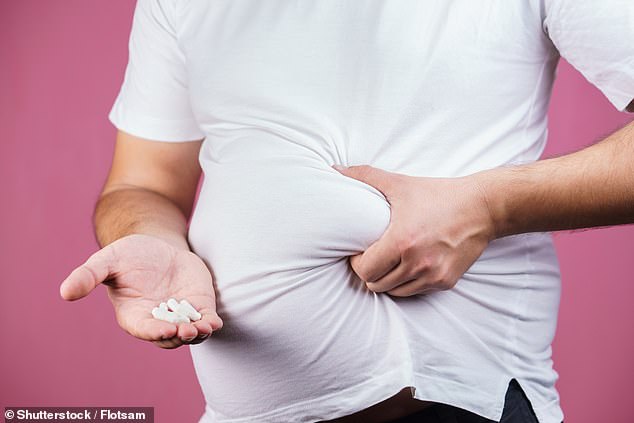 They said marriage has 'a significant effect' on BMI scores, which measure a person's healthy weight - with 5.2 per cent of men becoming overweight after marriage and obesity rates rising by 2.5 per cent (stock image )