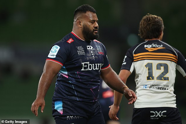 Horan expected a much better performance from the Rebels' big men, with the club counting Wallabies giant Taniela Tupou (pictured) among their stars