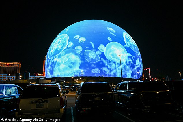 In between U2 shows, The Sphere will be showing a unique film entitled Postcards From Earth from director Darren Aronofsky, which takes advantage of the unique arena's 270 degree viewing area for a unique viewing experience