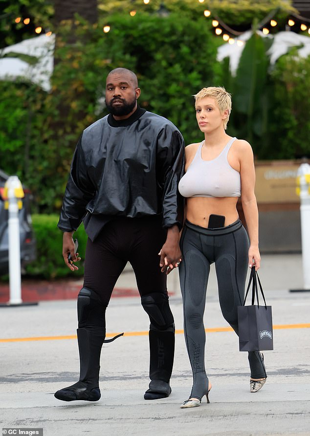 Kanye and Bianca are pictured out and about in Los Angeles on May 13, 2023